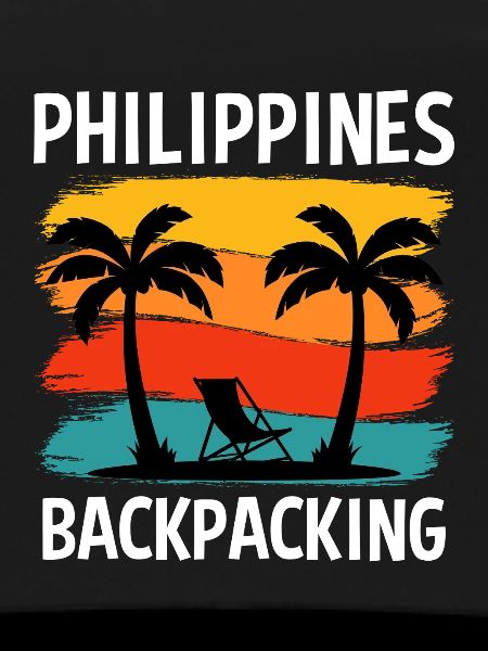 Philippines Backpacking Sunset Design