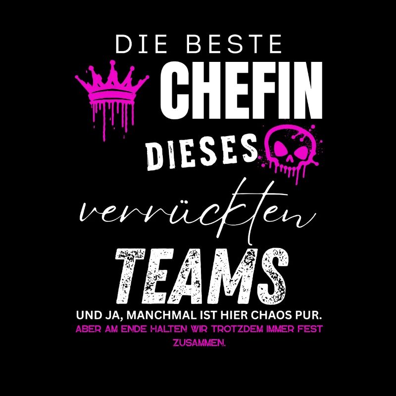 beste Chefin verrücktes Team Chefin geschenke