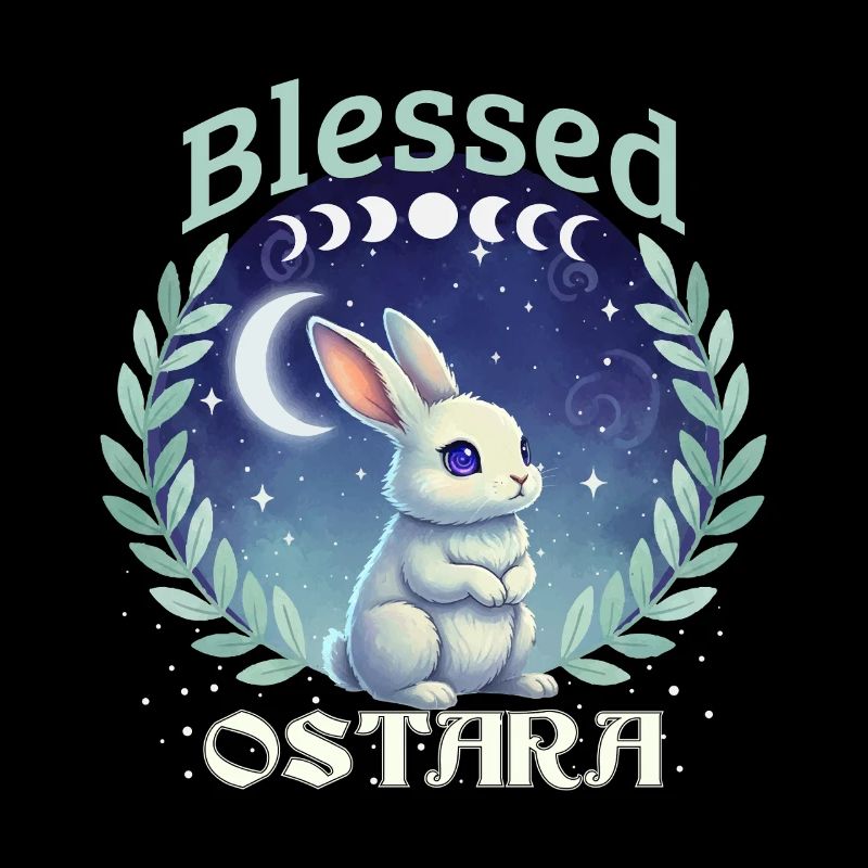 Ostara Joyeuses Pâques Printemps païen