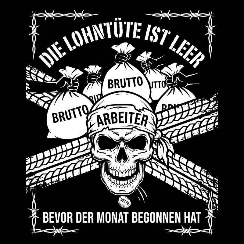 Die Lohntüte Ist Leer Bevor Der Monat Begonnen hat