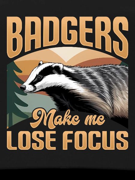 Funny Animal Badger