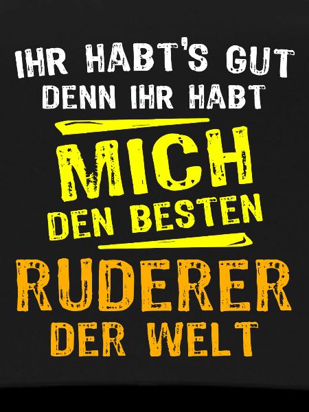 Ruderer Geschenk