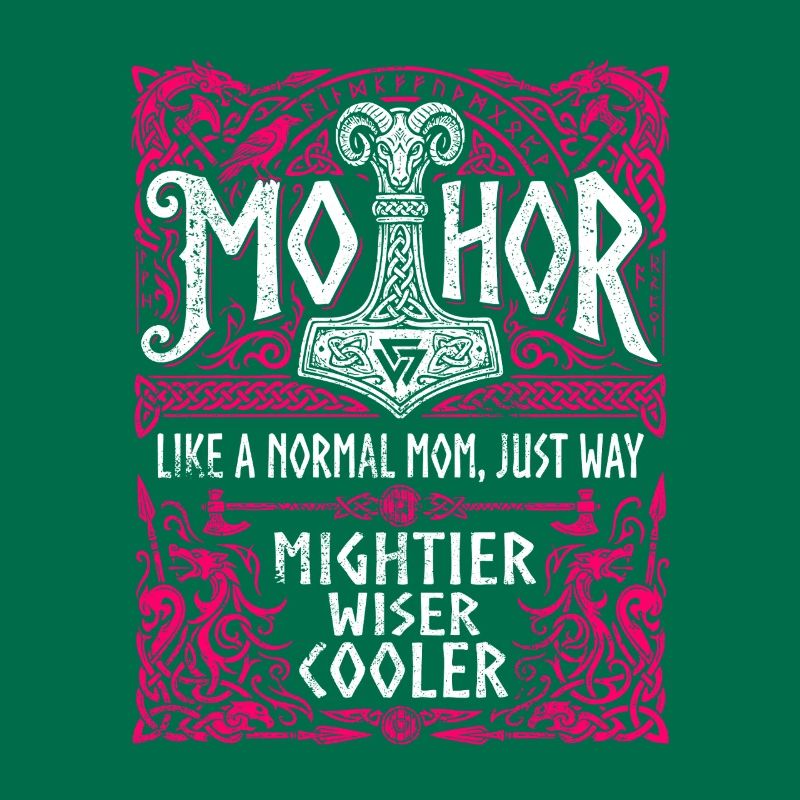 Mothor Viking Mère Thor Marteau Dire