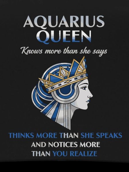 Aquarius Queen Sternzeichen Wassermann