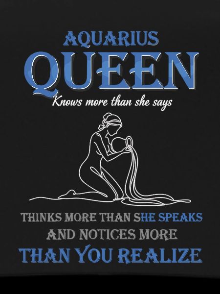 Aquarius Queen Sternzeichen Wassermann
