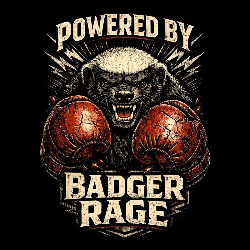 Honigdachs Honey Badger Tier