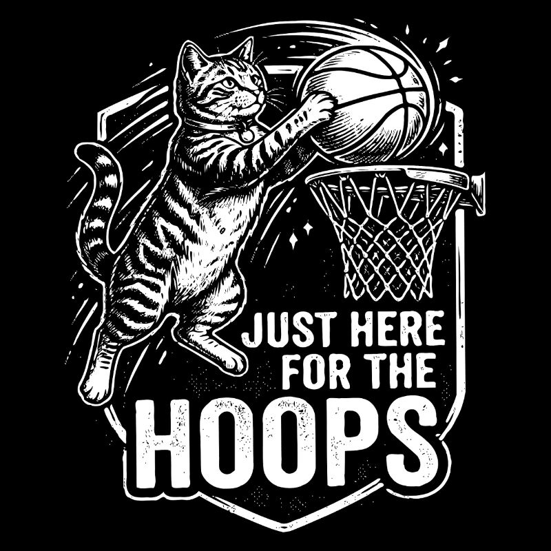 Cat Dunk Hoop: Just Here for the Hoops