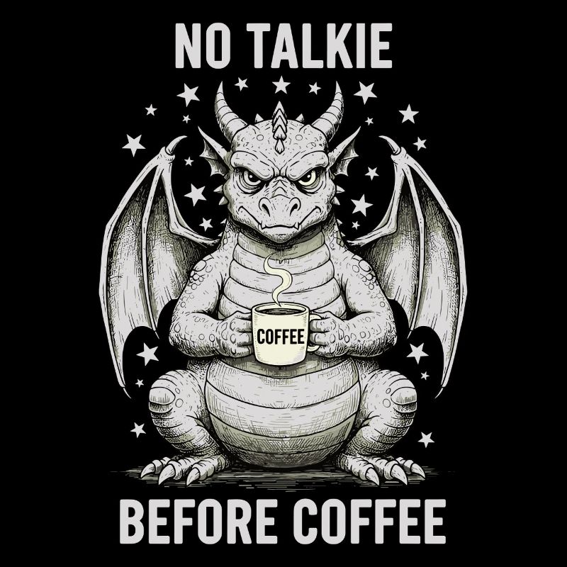 Pas de conversation avant Dragon Amoureux du Café