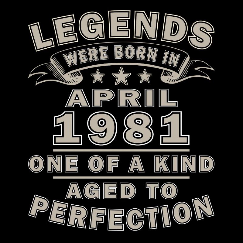 Année anniversaire avril 1981
