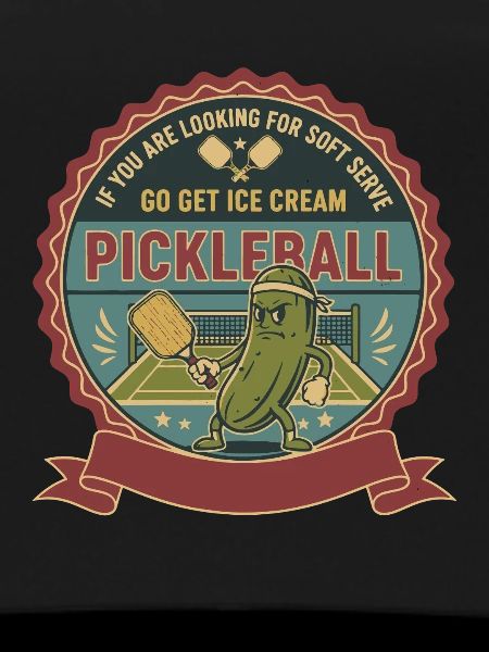 Pickleball-Softeis Go Hol Sahne lustig
