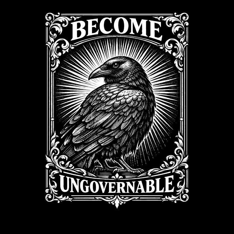 Devenir un corbeau drôle ingérable