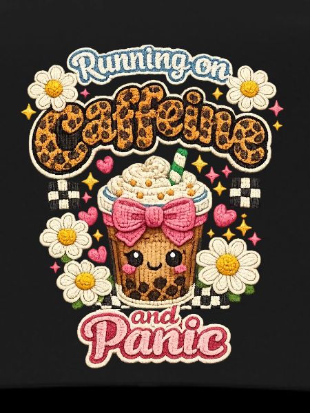 Coffee Panic Leopard Shine Caffeine