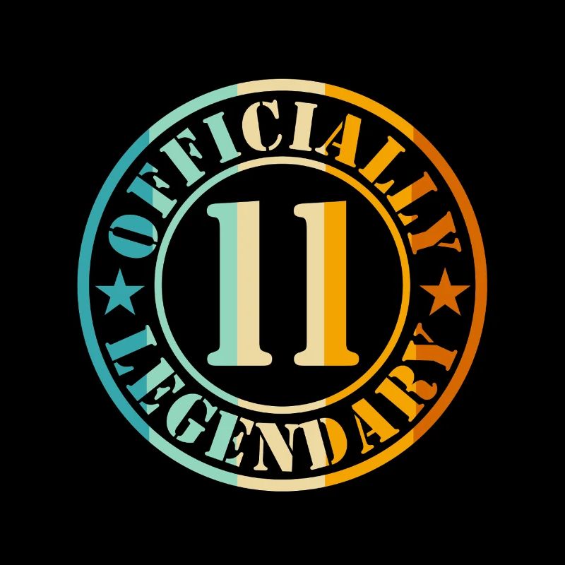 11. Geburtstag Junge Mädchen Legende Level 11