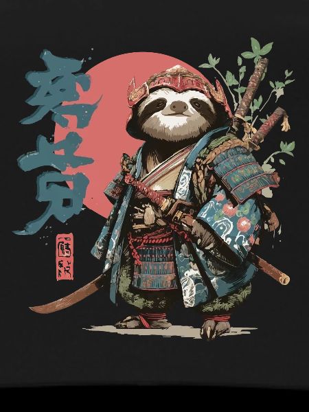 Samurai-Faultier-Krieger