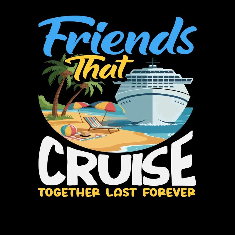 Freunde Kreuzfahrt Gemeinsam Urlaub Reise