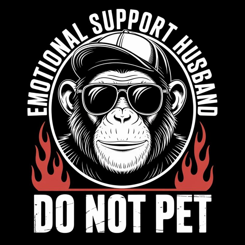 Emotional Support Husband Monkey