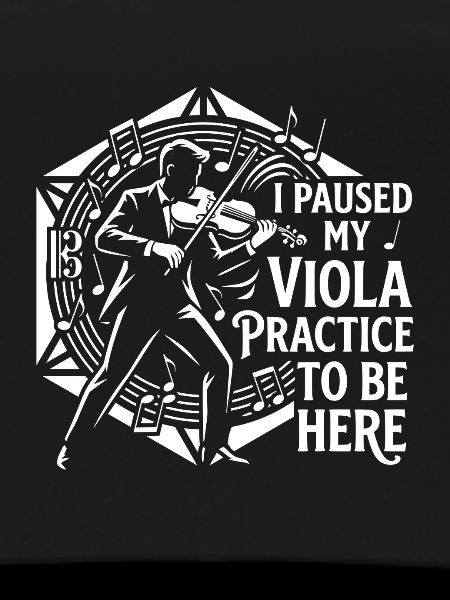 Viola Paused Viola Practice Musicians