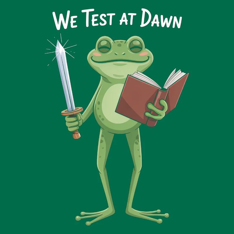 We Test at Dawn Frog Knight