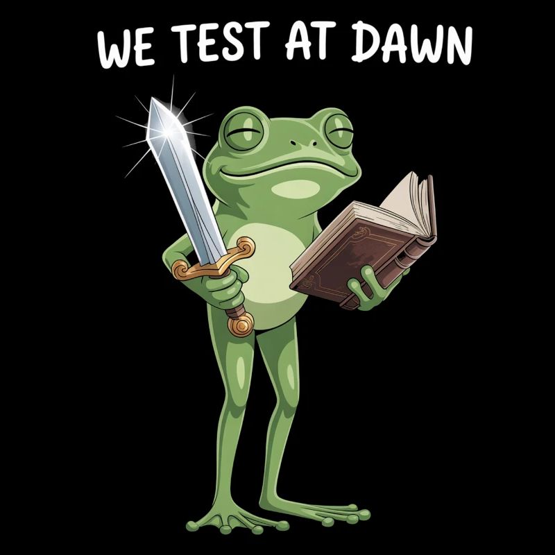 Dawn Quest Frog : Épée et Tome