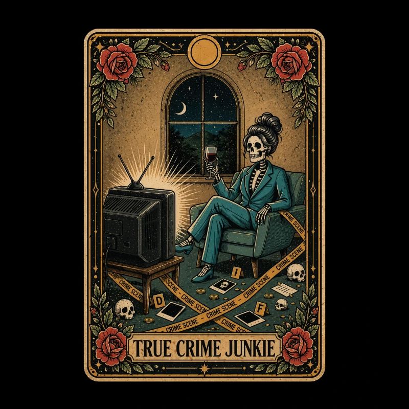 True-Crime-Junkie Tarotkarten-Rätsel