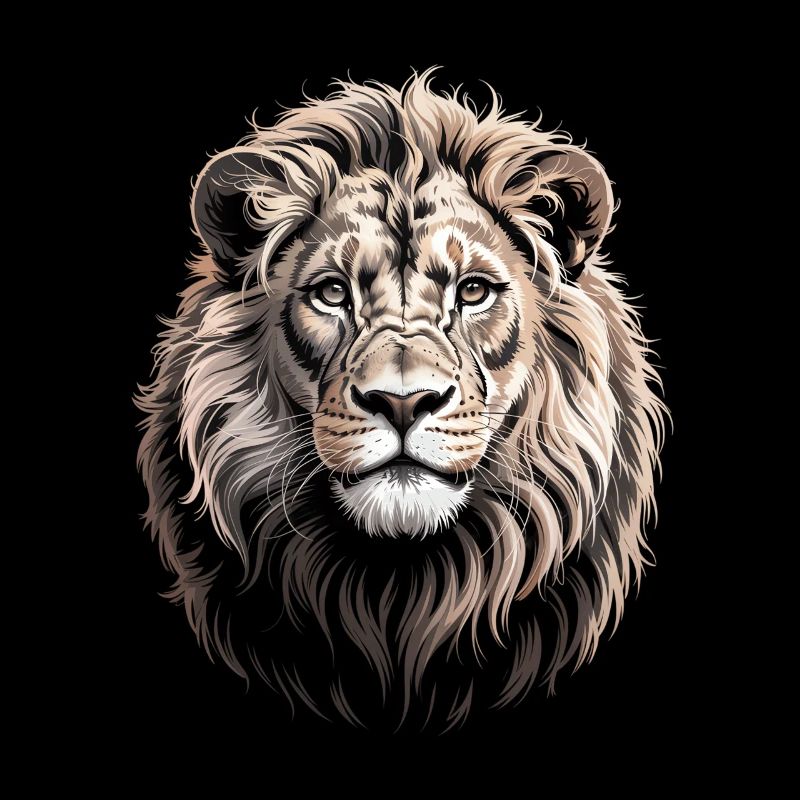 Tête de lion