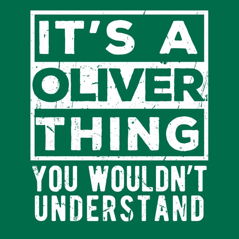 C’est une affaire d’Oliver que tu ne comprendrais pas