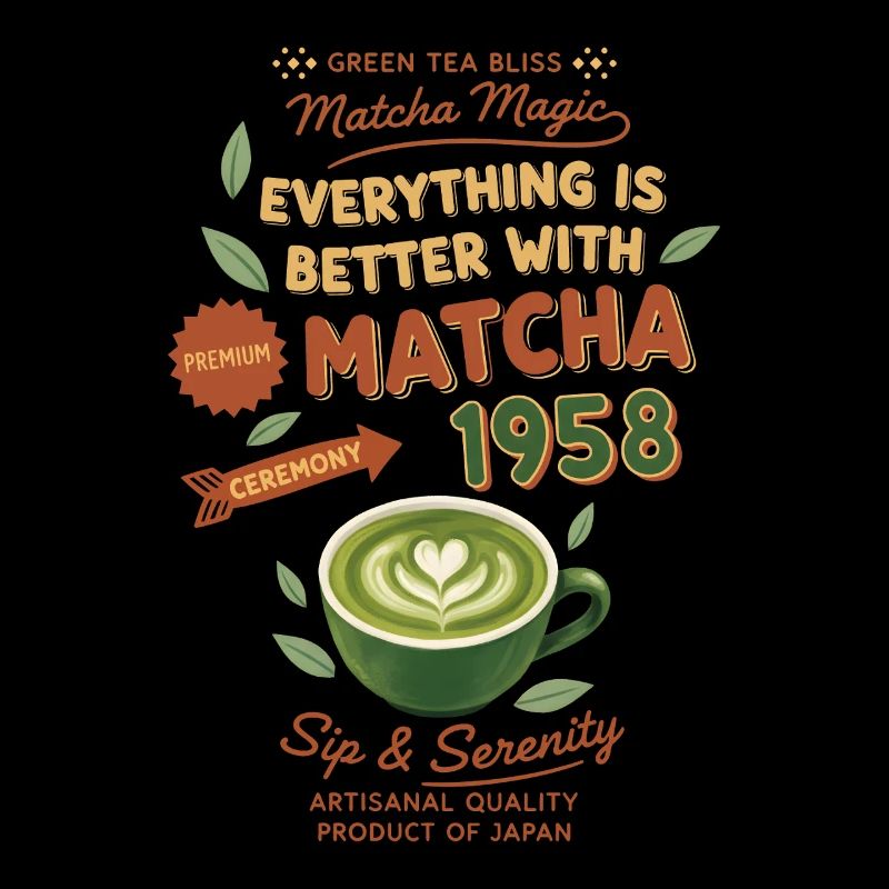 Everything Is Better With Matcha 1958 Green Tea