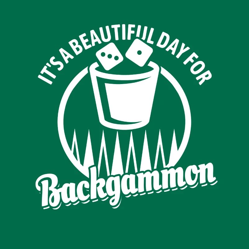 It's a beautiful day for Backgammon | Board Game