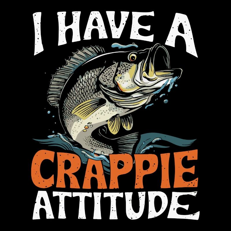 Crappie Attitude Fish Design