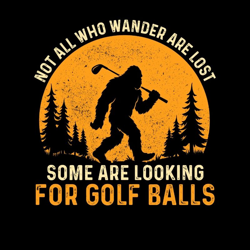 Looking For Golf Balls Funny Golfer Humor