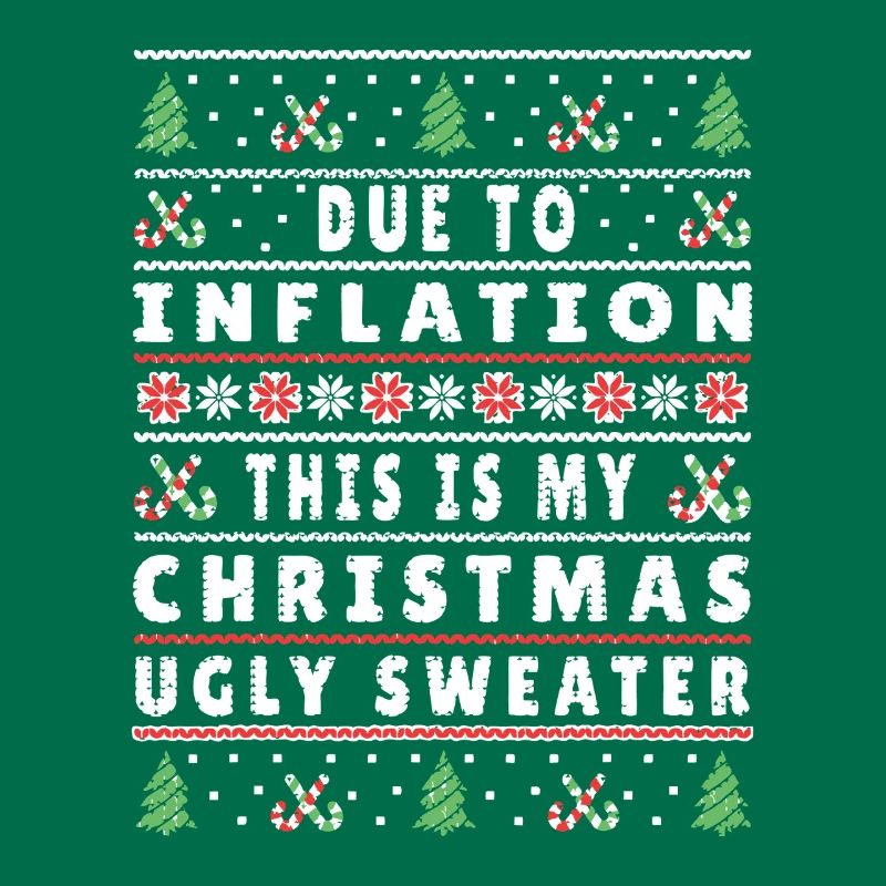 Pull moche de Noël Inflation