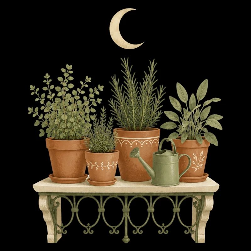 Herb Balcony Moonlight