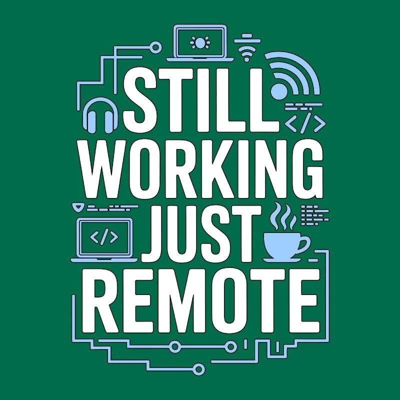Remote Developer Still Working Remote Tech Worker