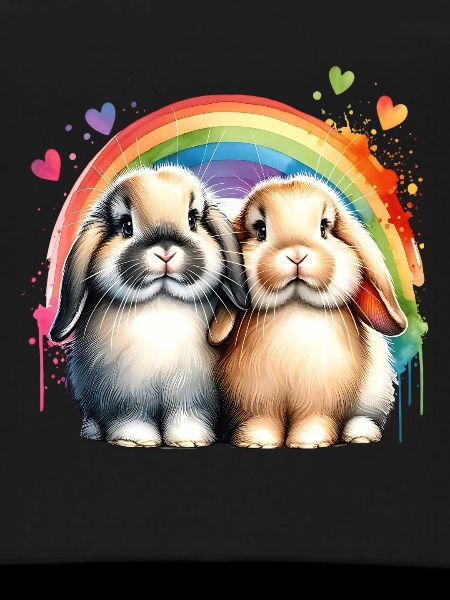Dwarf Ram Rabbit Gift