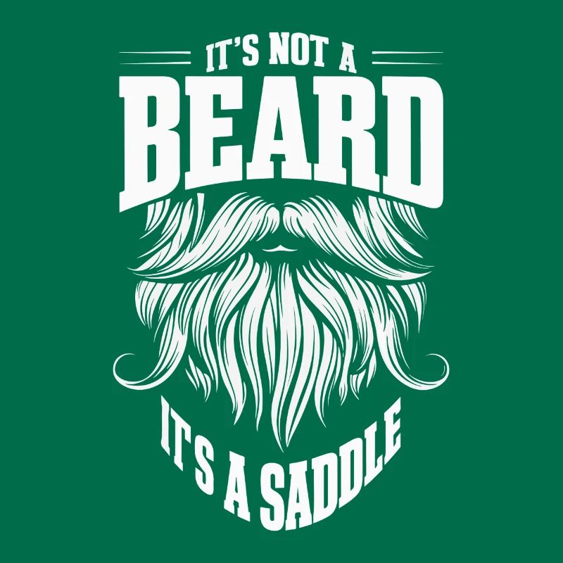 Ce n’est pas une barbe, c’est une selle