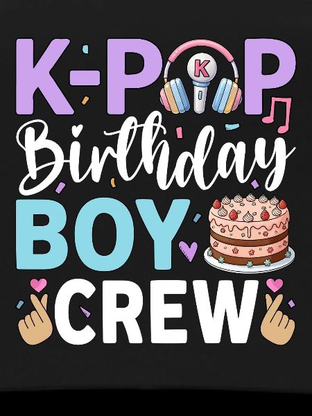 K-Pop Birthday Boy Crew