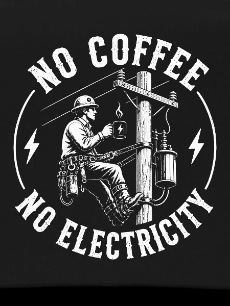 No power supply without coffee