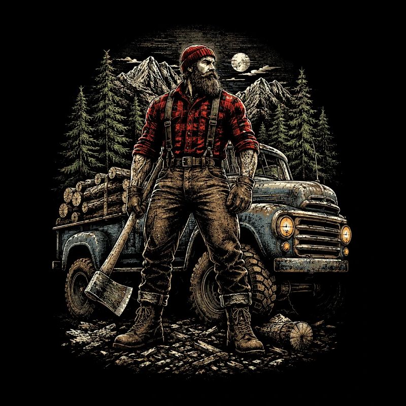 Lumberjacks Tree Cutters Lumberjacks