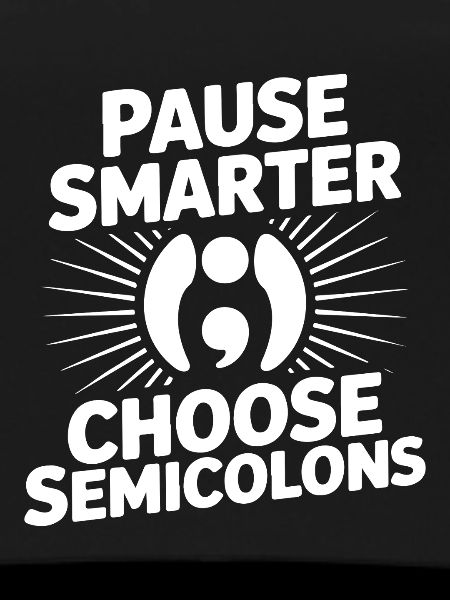 Semi Colon Pause Smarter Semicolon