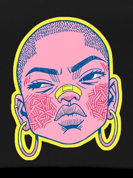 Black female portrait #9