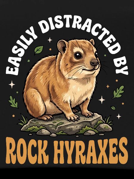 Easily distracted by rock hyraxes