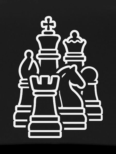 Joueurs d’échecs Pièces d’échecs