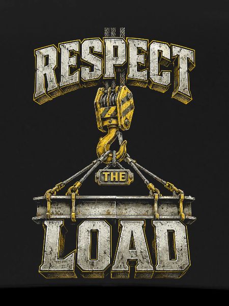 Kranführer Kranfahrer Respect The Load
