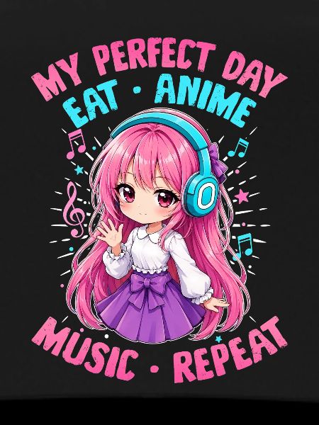 Anime and Music Chibi