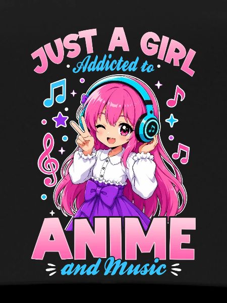 Anime and Music Chibi