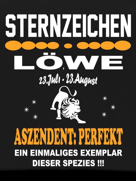 Sternzeichen Löwe: Ascendant Perfekt