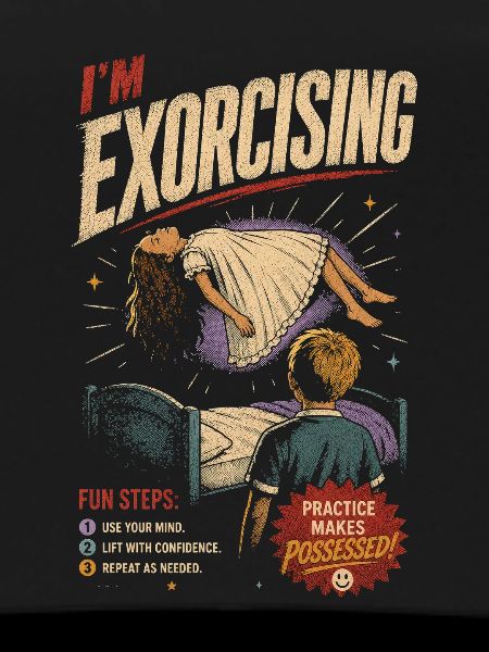 J’exorcise : humour d’auto-assistance