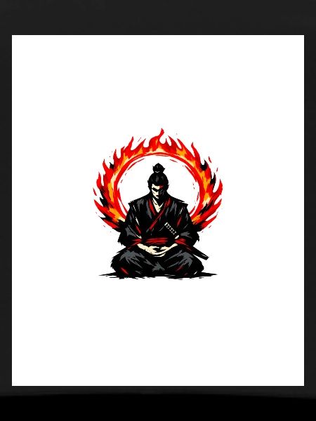 Flame Circle Samurai Mediation