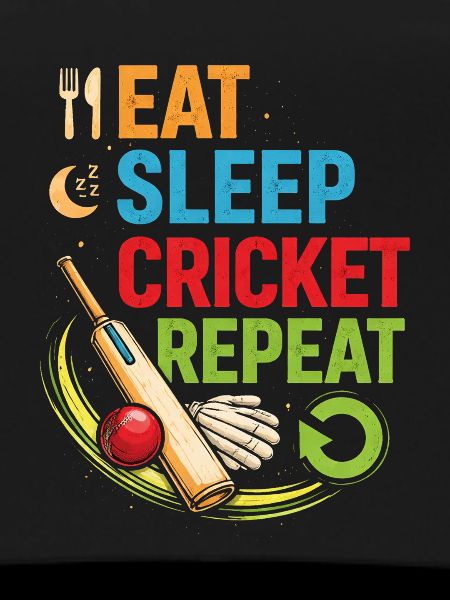 Cricket Food Sleep Repeat