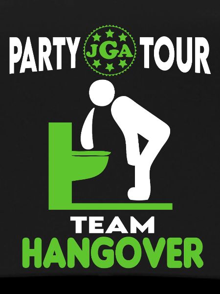 Junggesellenabschied Team Hangover Hochzeit Ringe